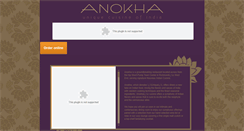 Desktop Screenshot of anokha.us